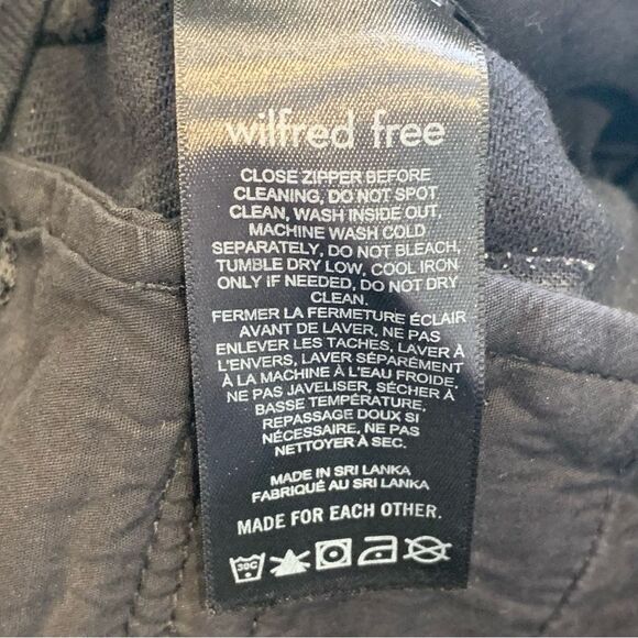 Aritzia Wilfred Free Maeve Cargo Pants Black Size 0 - Picture 7 of 12